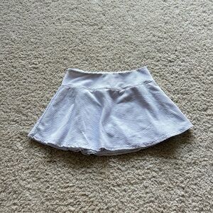 Kyodan White Mini Athletic Tennis Skort